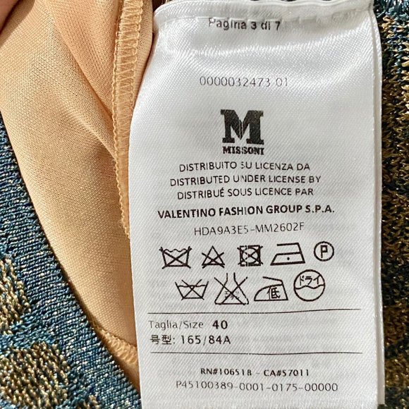 (4) Missoni Whimsigoth Grunge Quiet Luxury Minimalist Textured Sheath Dr… - Picture 8 of 10